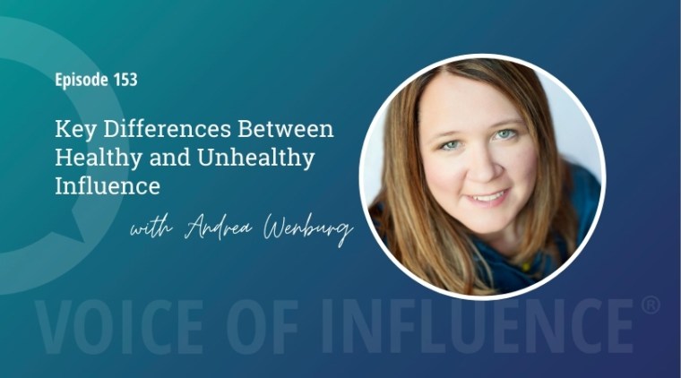 Voice of Influence Podcast Andrea Joy Wenburg