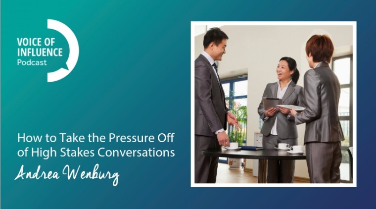 Voice of Influence Podcast Andrea Joy Wenburg
